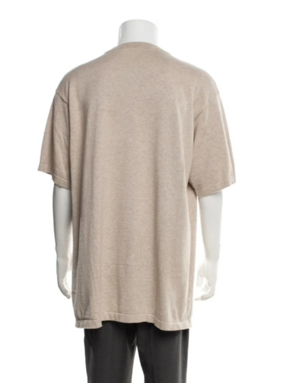 Authentic Louis Vuitton 2025 X Park Seo-Bo Knit T-Shirt Natural  XL - Picture 3 of 10